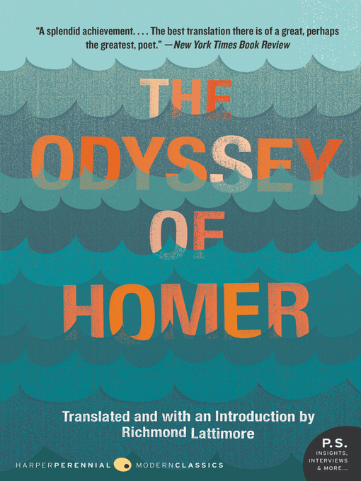 Richmond Lattimore创作的The Odyssey of Homer作品的详细信息 - 可供借阅